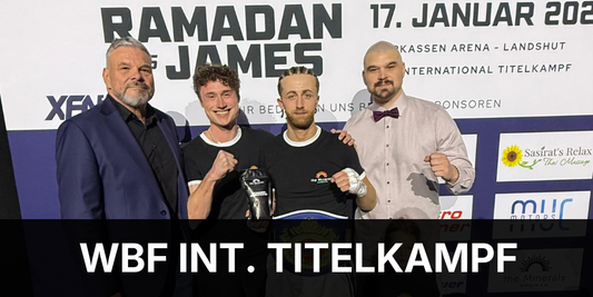 Donner Mischung im Profi-Boxring