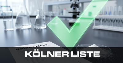 Unsere Produkte sind jetzt auf der Kölner Liste für Dopingsubstanzen