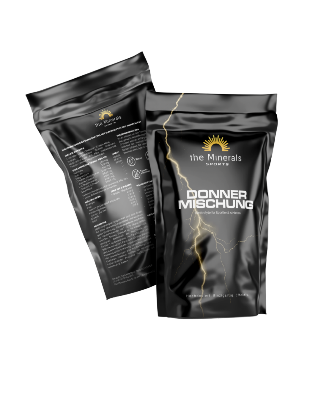 DONNER MISCHUNG⚡️ - Elektrolyte mit Creapure® & L-Citrullin für Sportler und Athleten 450g