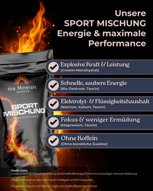 Sport Mischung Vorteile Liste