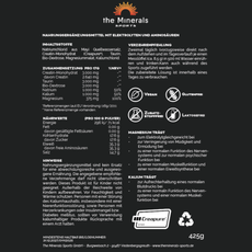 425g Sport Mischung - Elektrolyte mit Creatin für Sportler