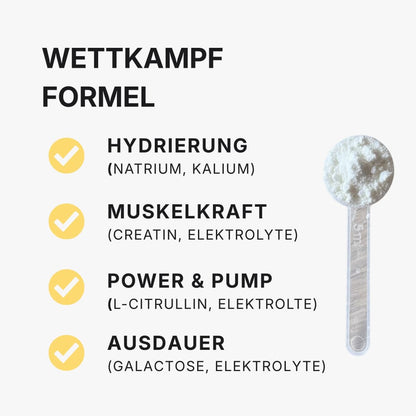 Hydrierung, Muskelkraft, Ausdauer - Donner Mischung - the Minerals Sports