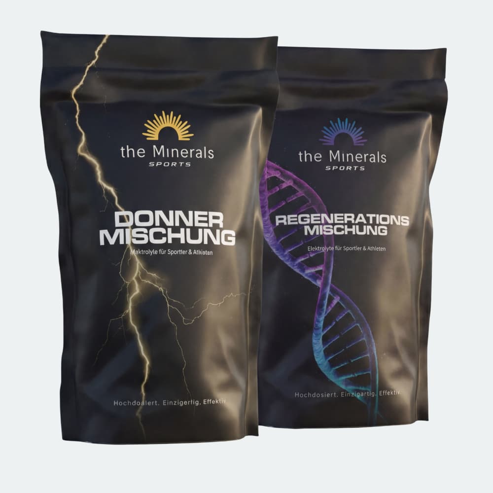 Wettkampf Bundle - Donner Mischung und Regenerations Mischung - The Minerals Sports